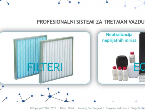 Új weboldal – www.filteriimirisi.rs